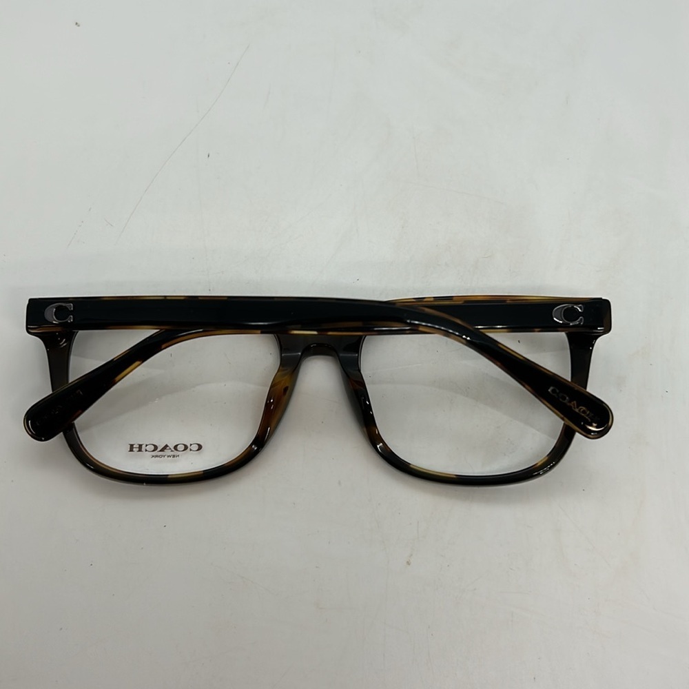 CoachHC6229 5799 Men Eyeglasses Frames RXable Black/Dark Tortoise Case NWT - Picture 9 of 10